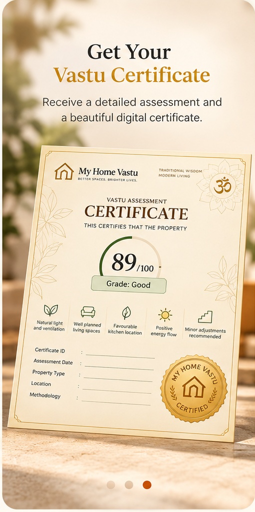 Vastu rating and certificate